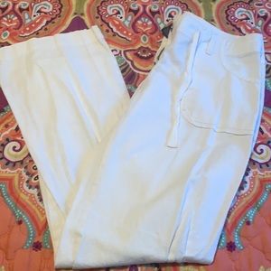 White Linen Pants